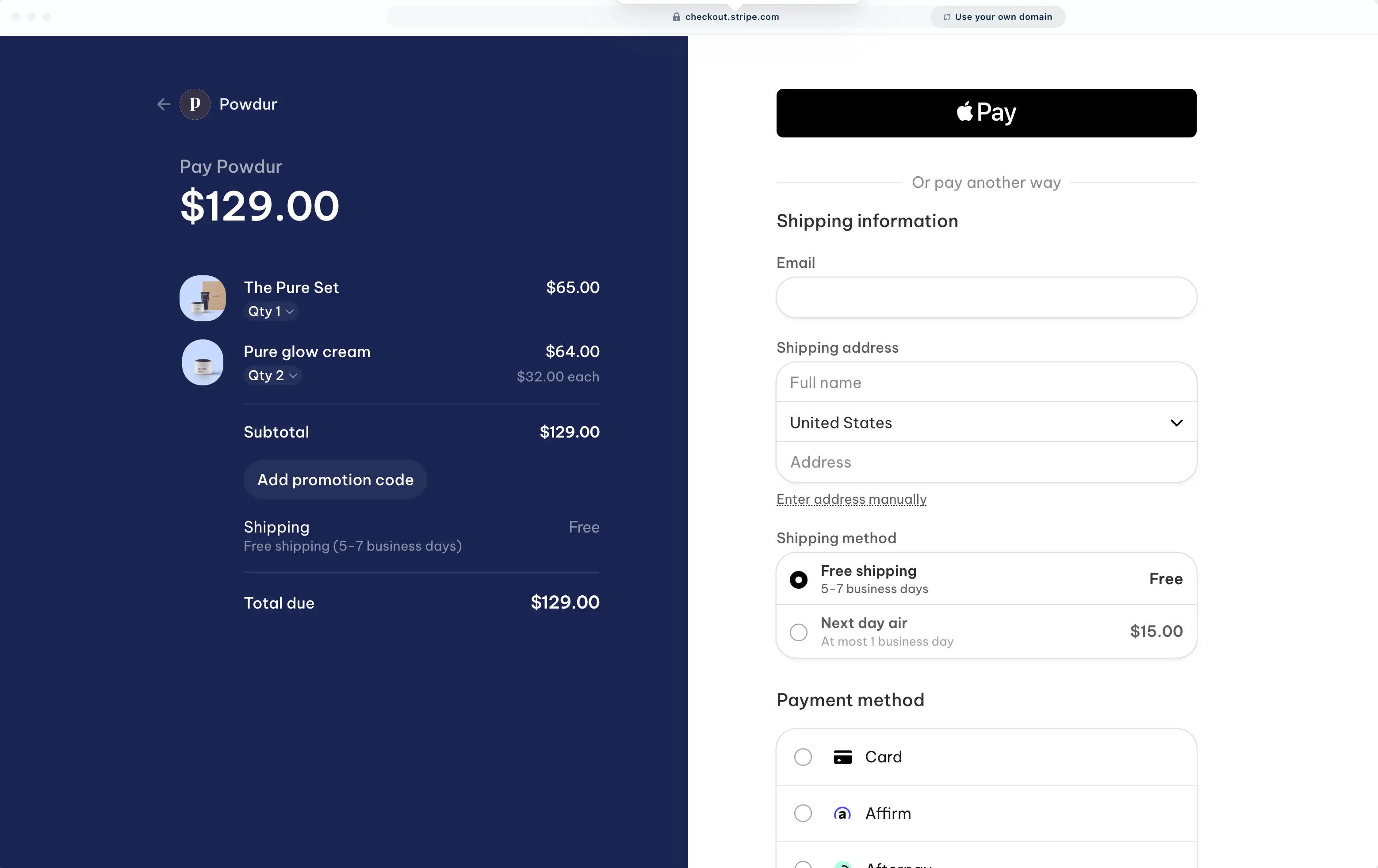 Stripe payment integration for OpenedX platform